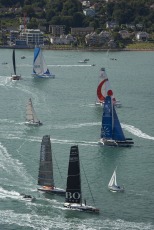 Départ de la Rolex Fastnet Race