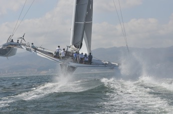 Orion Racing sailing in the Pacific