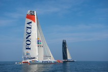Entrainements Spindrift racing et Foncia