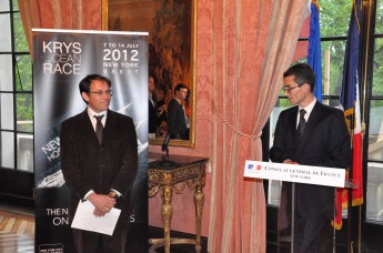 Présentation de la KRYS OCEAN RACE  au Consulat de France à New York