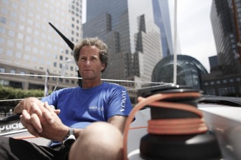 Foncia MOD70 skipper Michel Desjoyeaux.