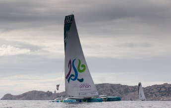 Start  Leg 5 - Marseille - Gênes