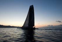 2nd October, 2012. The finish of the MOD70 European Tour 2012. Genoa. Italy
Credit: Lloyd Images.