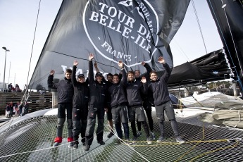 Victoire de Spindrift Racing sur Tour de Belle Ile 2013