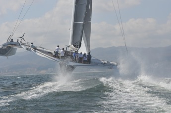 Orion Racing sailing in the pacific